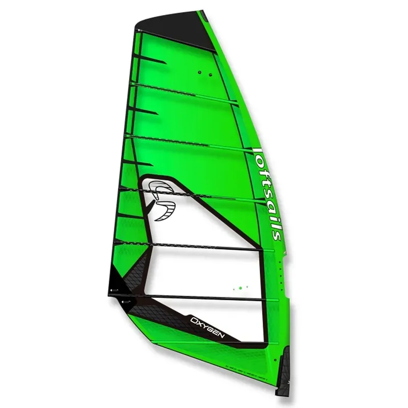 Markenware Windsurfing Sail Oxygen Green 2024-2025 Size 7.0 Loftsails LS060012570