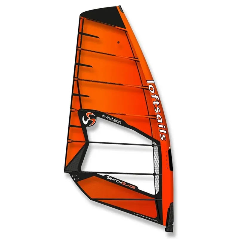 Neu Windsurfing Sail Switchblade Orange 2022-23 Size 7.0 Loftsails LS060012760
