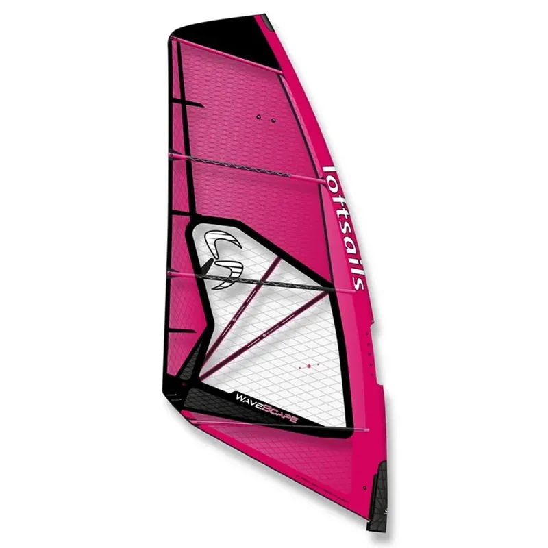 Windsurfing Sail Wavescape Fuchsia 2024-25 Size 4.7 Loftsails LS060012330 Expressversand