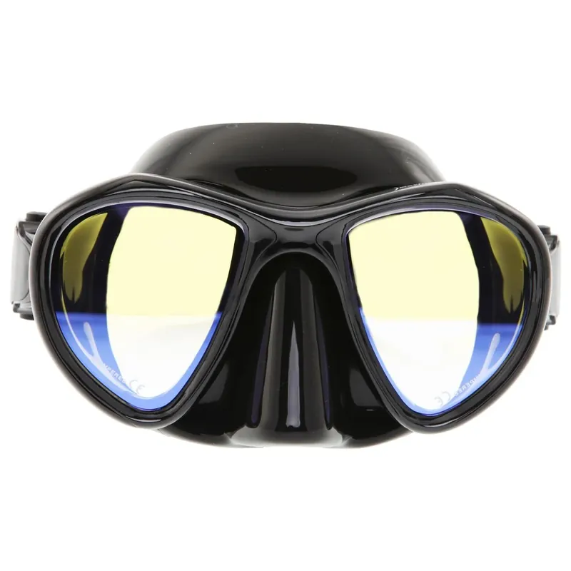 Spearfishing Mask Hunter Black Yellow-Mirrored Lenses Marlin 10304 Jetzt Kaufen