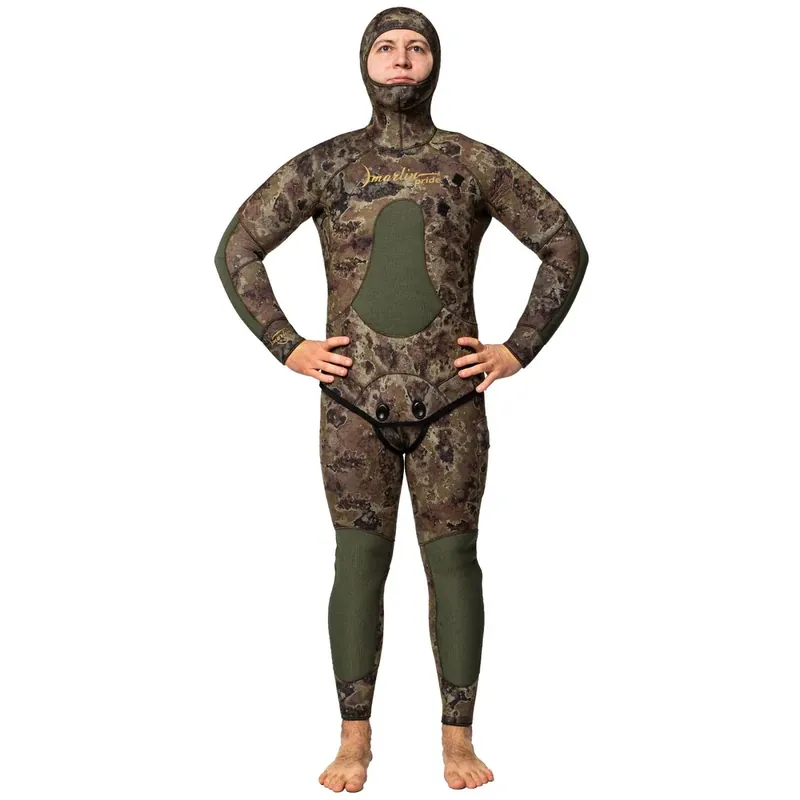Top-Angebot Spearfishing Full Wetsuit Pride 9mm Green-Camo Size M Marlin 117573
