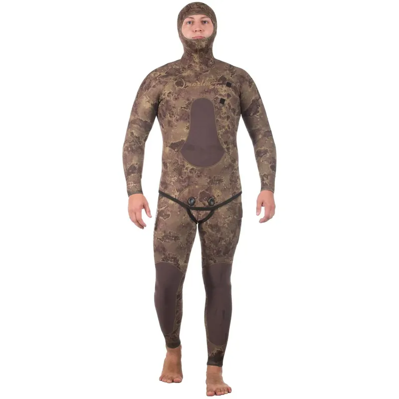 Spearfishing Full Wetsuit Pride Man 7mm Olive-Camo Size XXL Marlin 213320 Neu Im Sortiment