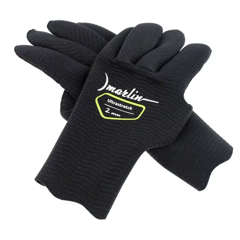 Sichere Zahlung Diving Gloves Ultrastretch 2mm Black Size M Marlin 213178