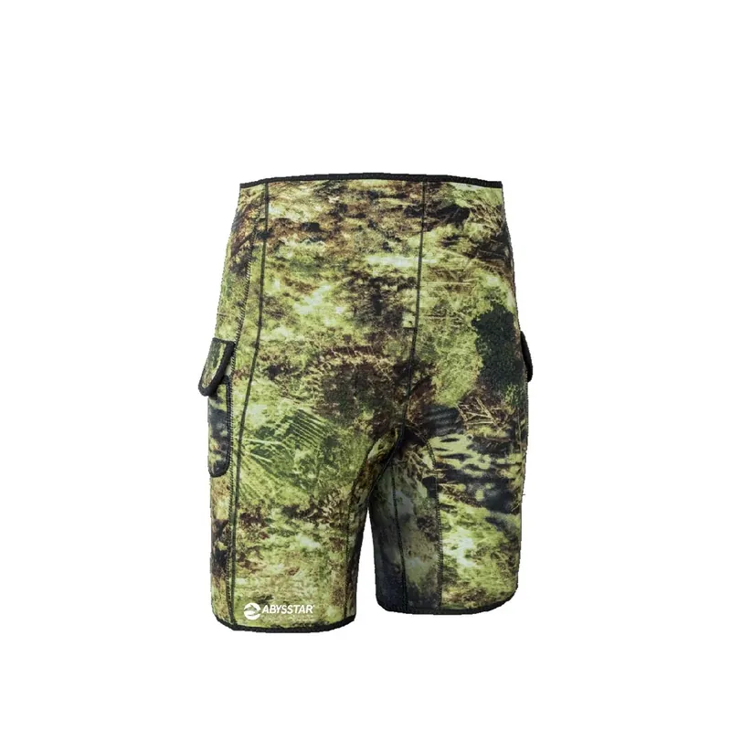 Spearfishing Bermuda Shorts Mimetico Evo Man 3mm Camo-Green XL Abysstar 68068 Online Kaufen