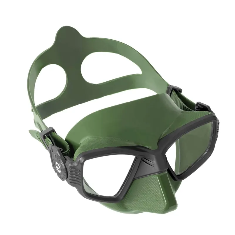 Kracherpreis Spearfishing Mask Tortuga Green Abysstar 67170GR