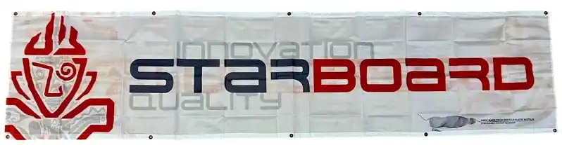 Geprüft STARBOARD Banner 290 x 68