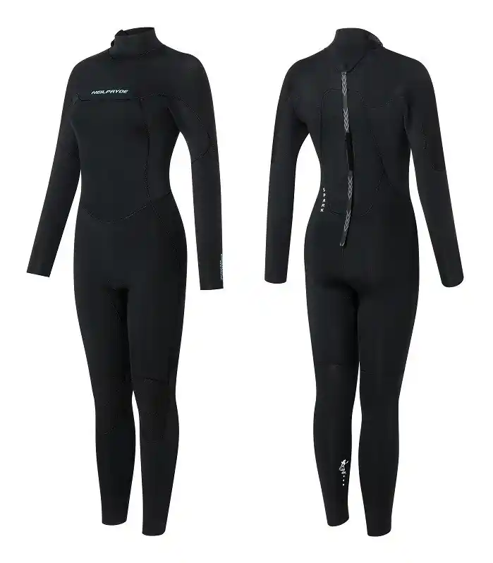 2025 NEILPRYDE Spark Back Zip lady Fullsuit 5/4 Super-Preis