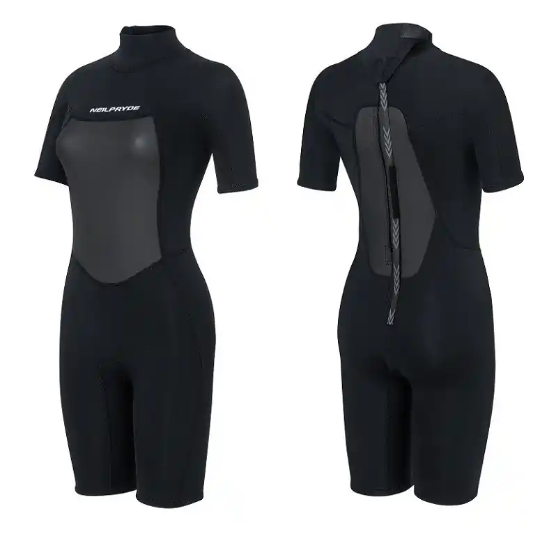 Nur Für Kurze Zeit 2024 NEILPRYDE Nexus Back Zip lady Shorty 2/2