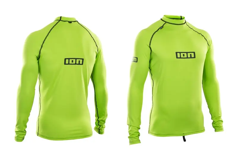 Sichere Zahlung ION Promo Rashguard LS men lime