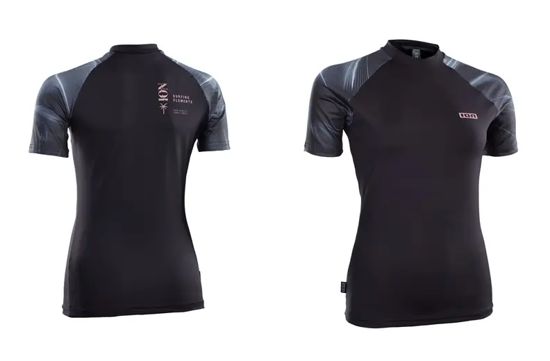 Saisonangebot ION Rashguard women SS laser black 4274