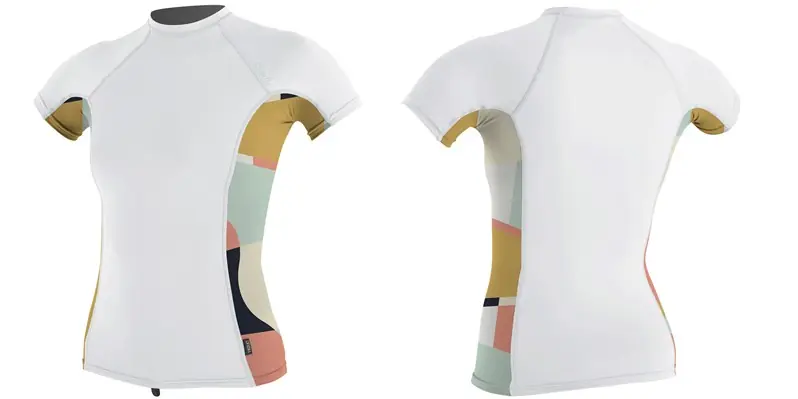 Neue Ware O‘NEILL WMS Side Print S/S Rash Guard HK9