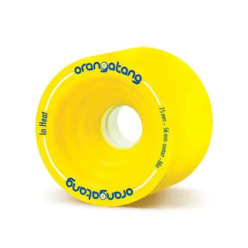 Preisreduziert Orangatang IN HEAT (4er Set) 75mm/86a Yellow