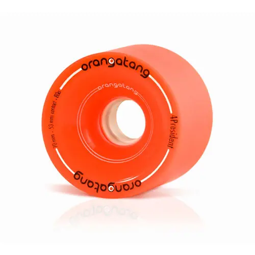 Orangatang 4 PRESIDENT (4er Set) 70mm/80a Orange Versand Am Gleichen Tag