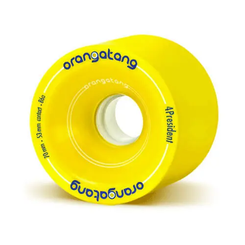 Preisreduziert Orangatang 4 PRESIDENT (4er Set) 70mm/86a Yellow
