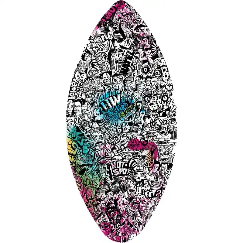 HW-Shapes Hybridskim URBAN SPRAY Skimboard Schneller Versand
