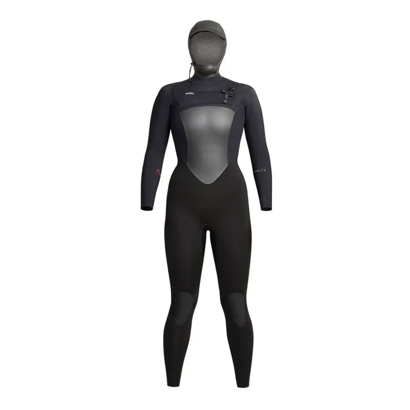 Xcel Womens Infiniti Hooded 6/5/4 Frauen Neoprenanzug Black Direktkauf