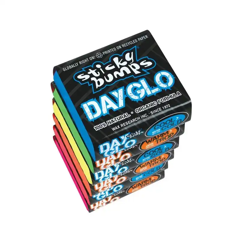 Preis Gesenkt Sticky Bumps Original DAY GLO Cool-Cold Wax 19°C and below Blue