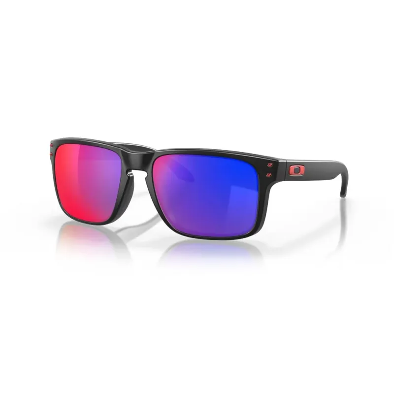 Neue Kollektion Oakley Holbrook Sonnenbrille Matte Black Positive Red Iridium