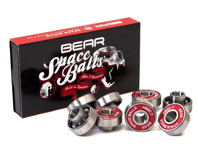 Günstig Bear SPACEBALLS ABEC 7 BEARING (Built in Spacers) 8mm