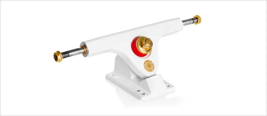 Bestpreis Caliber Trucks Longboardachse FIFTY CALIBER 158mm 50° White Gold