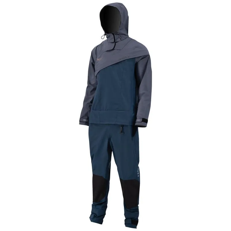 Prolimit Nordic Drysuit Hooded Vertical Zip Grey Blue Bestpreis