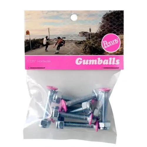 Penny GUMBALLS Montagesatz 1 1/8" Pink Versand Am Gleichen Tag