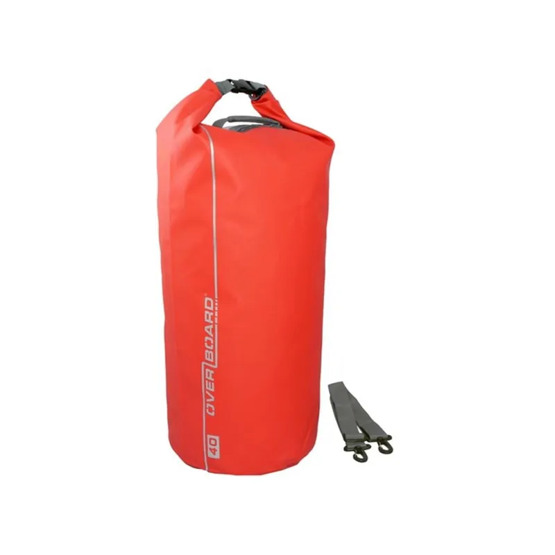 OverBoard wasserdichter Packsack 40 Liter Rot Preisknaller