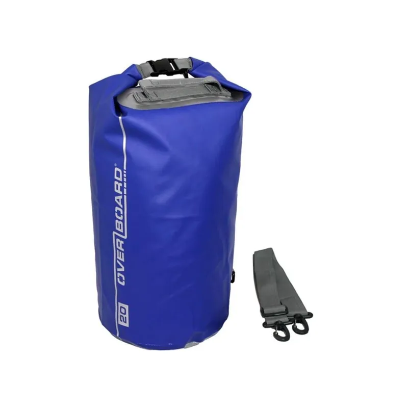OverBoard wasserdichter Packsack 20 Liter Blau Preisreduziert