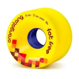 Expressversand Orangatang FAT FREE (4er Set) 65mm/86a Yellow