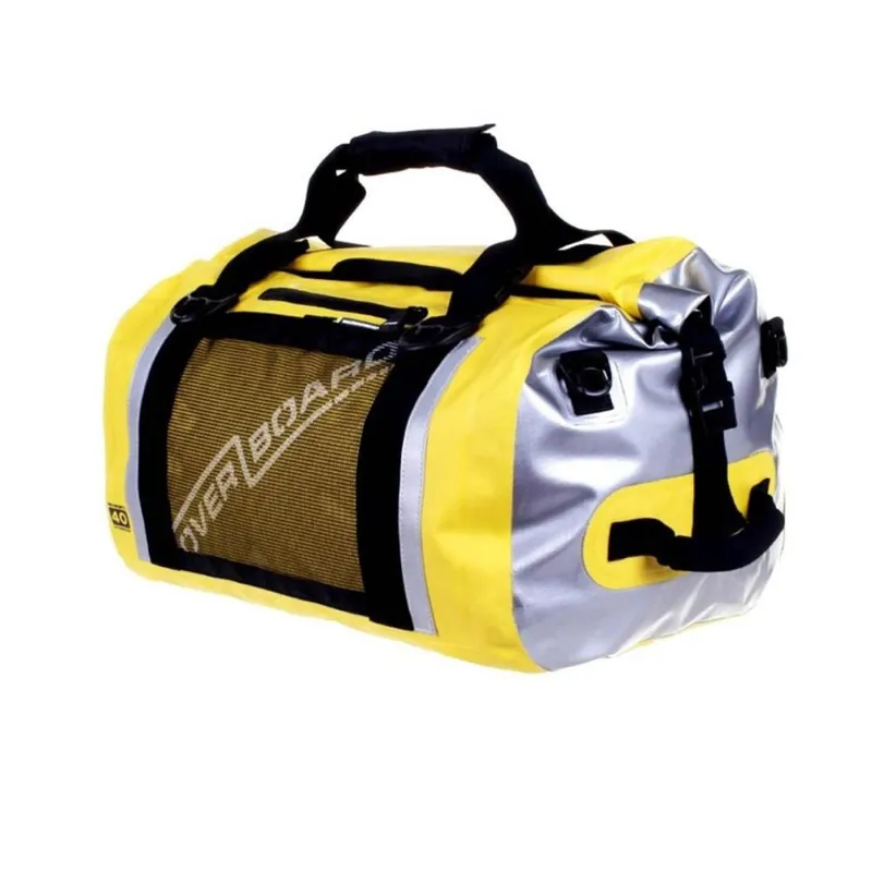 OverBoard wasserdichte Duffel Bag Sports 40 L Gelb Sichere Zahlung