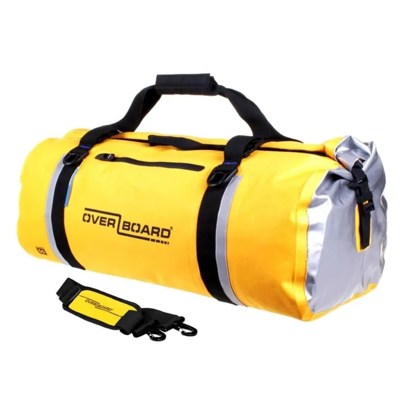 Finale Aktion OverBoard wasserdichte Duffel Bag 60 Liter Gelb