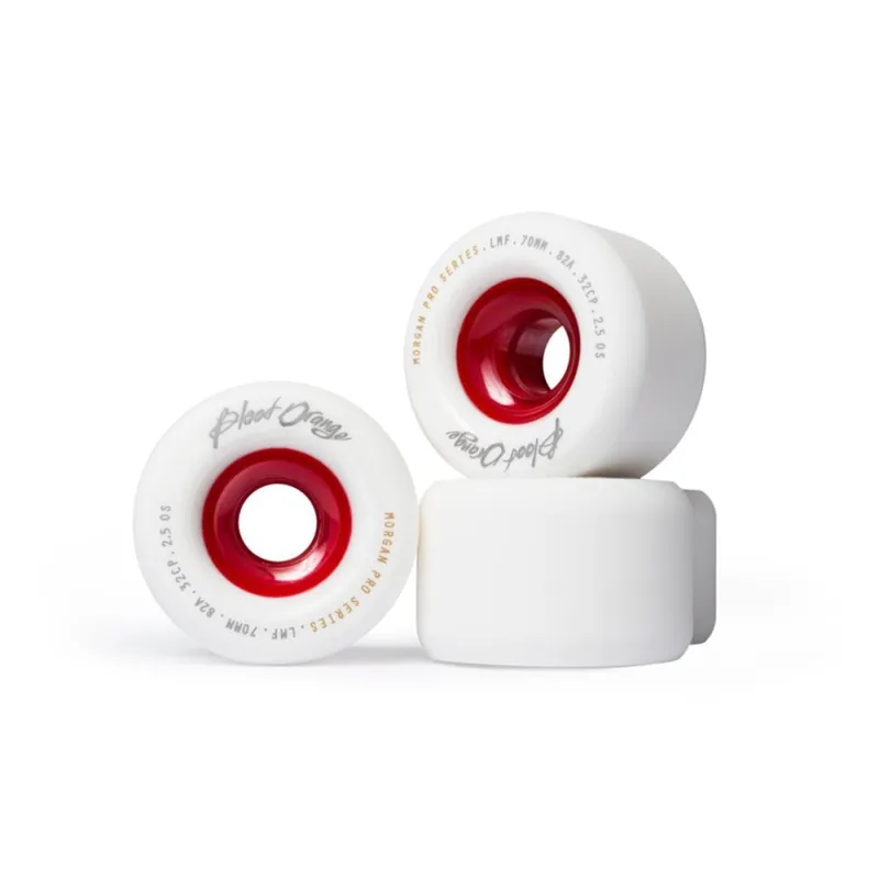 Must-Have Blood Orange MORGAN PRO (4erSet) 65mm/82a White Red