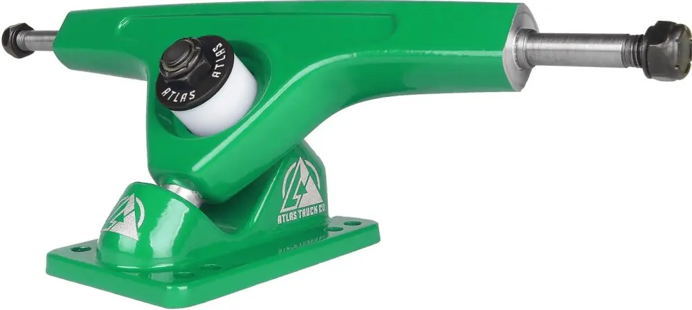 Geprüft Atlas Trucks Longboardachse 48° 180mm Grün