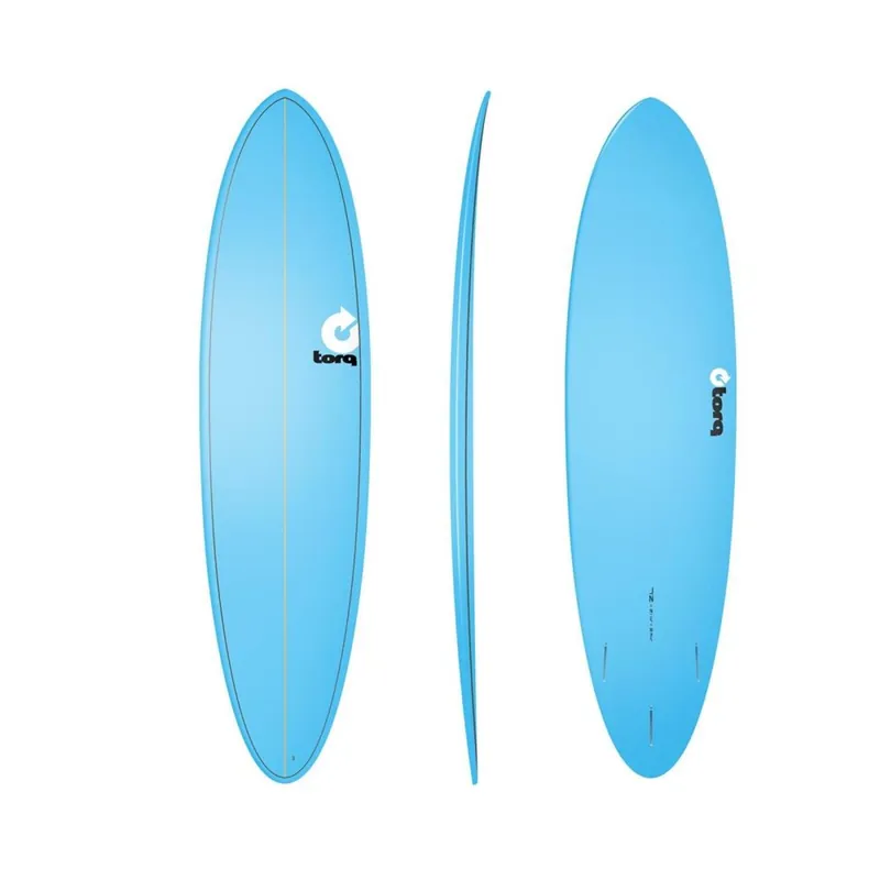 Surfboard TORQ Epoxy TET 7.2 Funboard Blue Neuheit