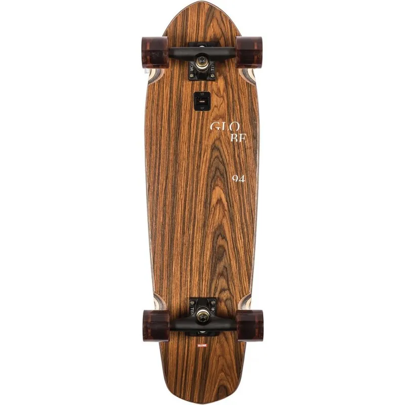 Markenware Globe BIG BLAZER Longboard Komplettboard Rosewood/Cowprint