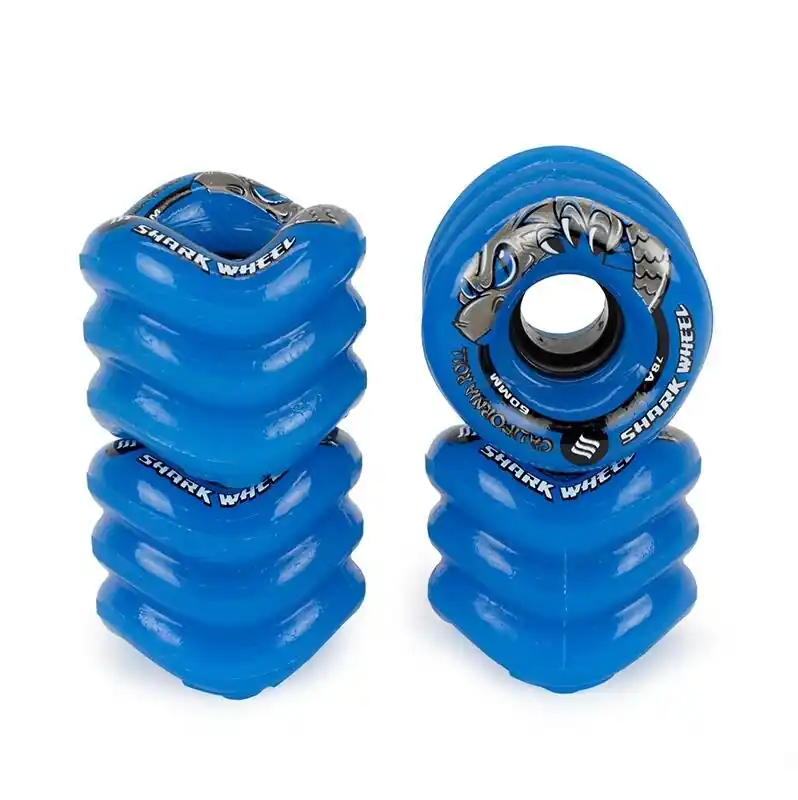Nur Heute Shark Wheels CALIFORNIA ROLL (4er Set) 60mm/ 78a Blue