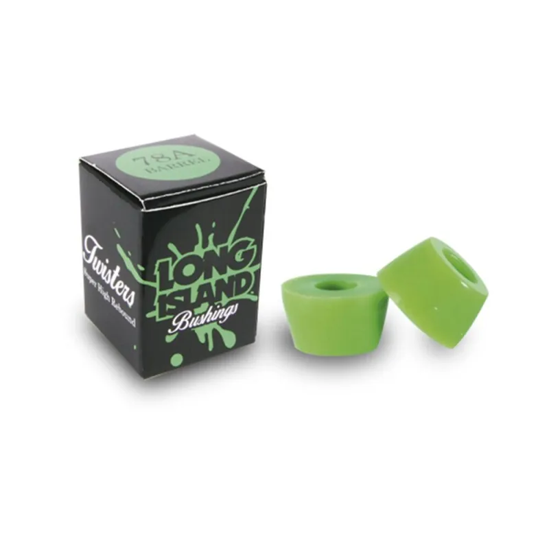 Top-Angebot Long Island Bushings TWISTERS Cone 78A - 95A (Paar) 78A Green