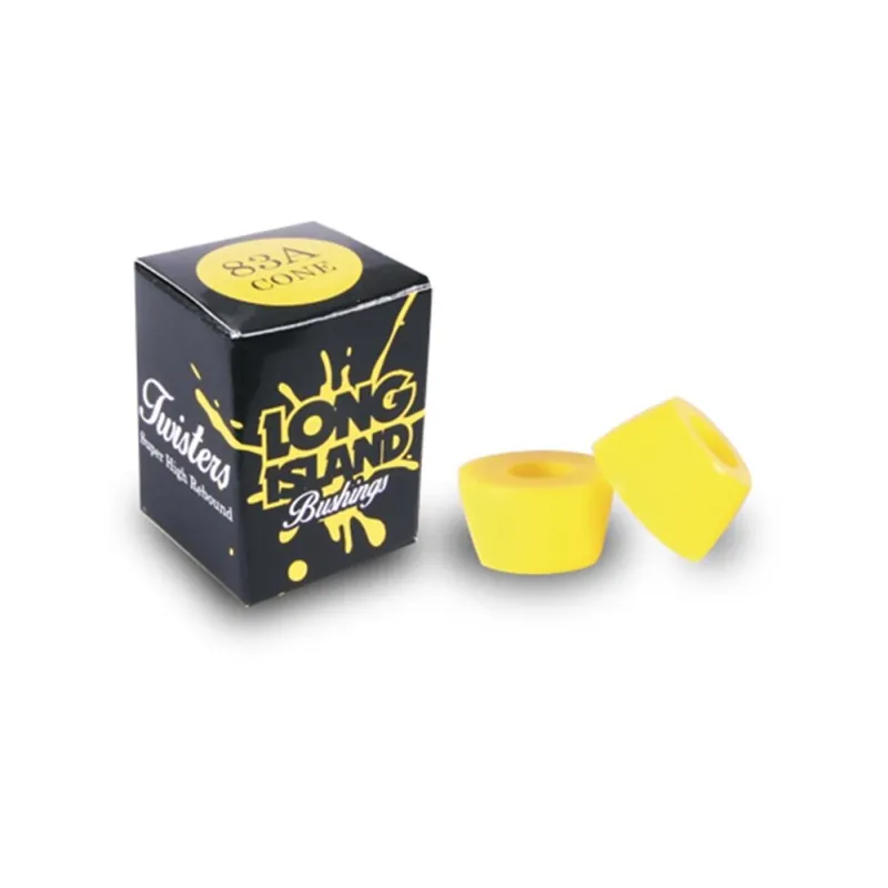 Long Island Bushings TWISTERS Cone 78A - 95A (Paar) 83A Yellow Top-Angebot