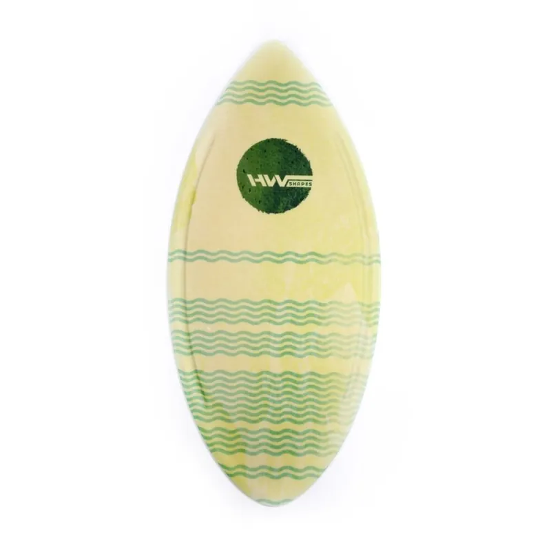 HW-Shapes Hybridskim Green Waves Skimboard Preisknaller