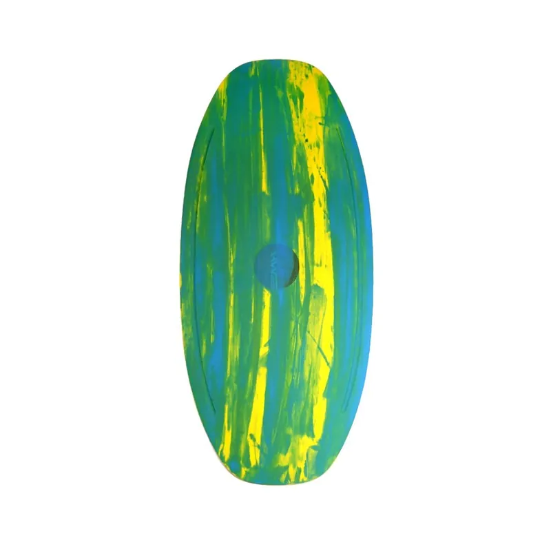 Bestseller HW-Shapes Freestyle Skimboard V2 110 Epoxyart Blue Yellow