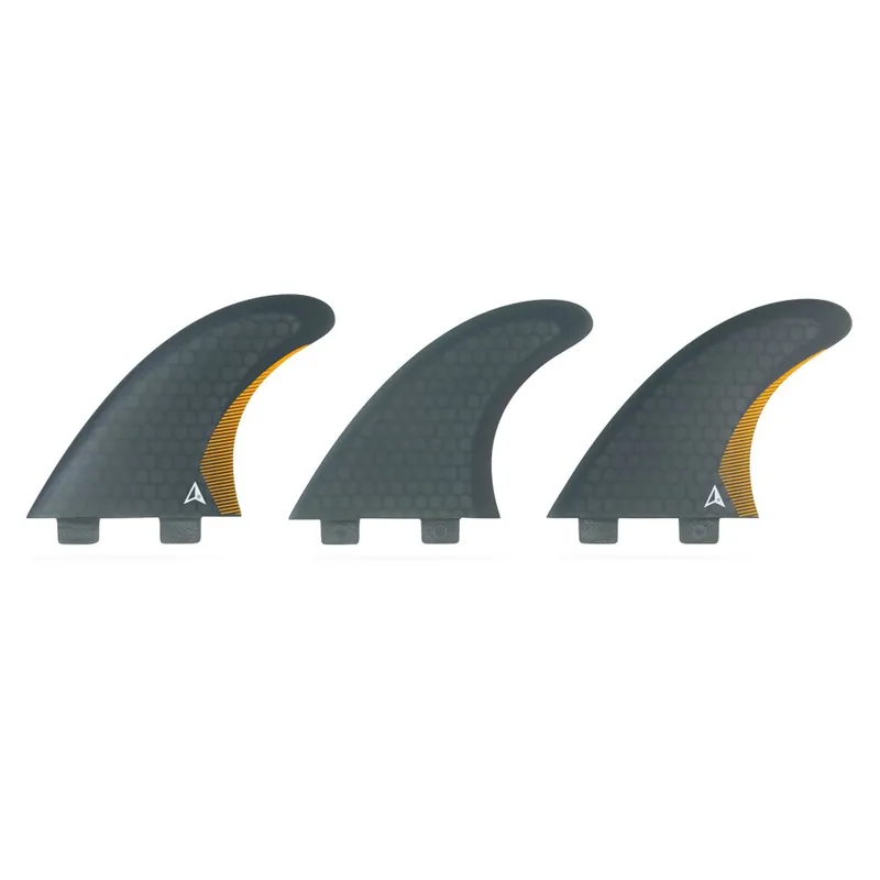 Sale ROAM Thruster Fin Set Performer Med two tab Smoke