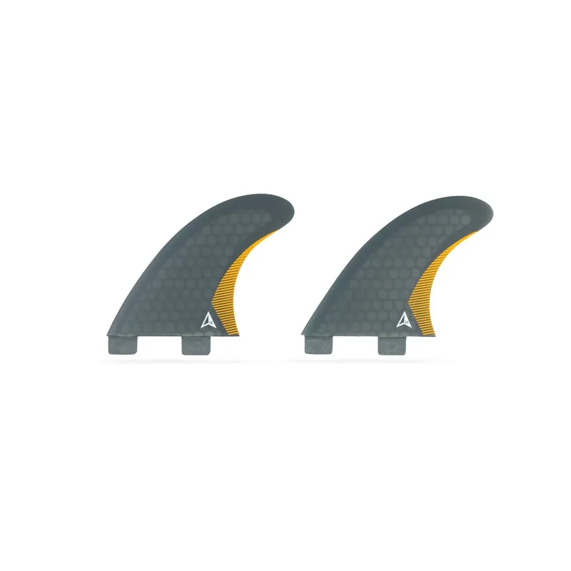 ROAM Quad Rear Fin Set Medium two tab Smoke Billig