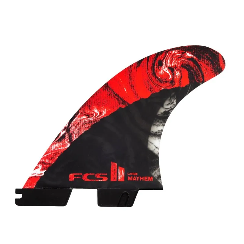Must-Have FCS 2 Shaper Series MB PC Carbon Tri Retail Fin Multi Set (L)