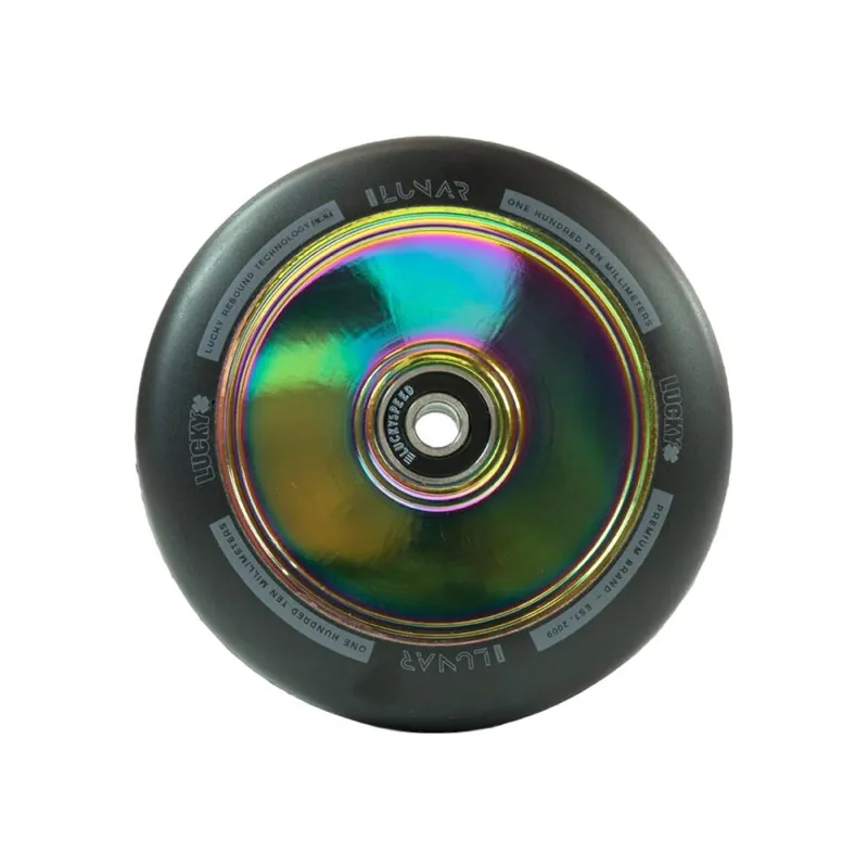 Direktkauf Lucky Lunar 100mm Stunt Scooter Rolle Neochrome