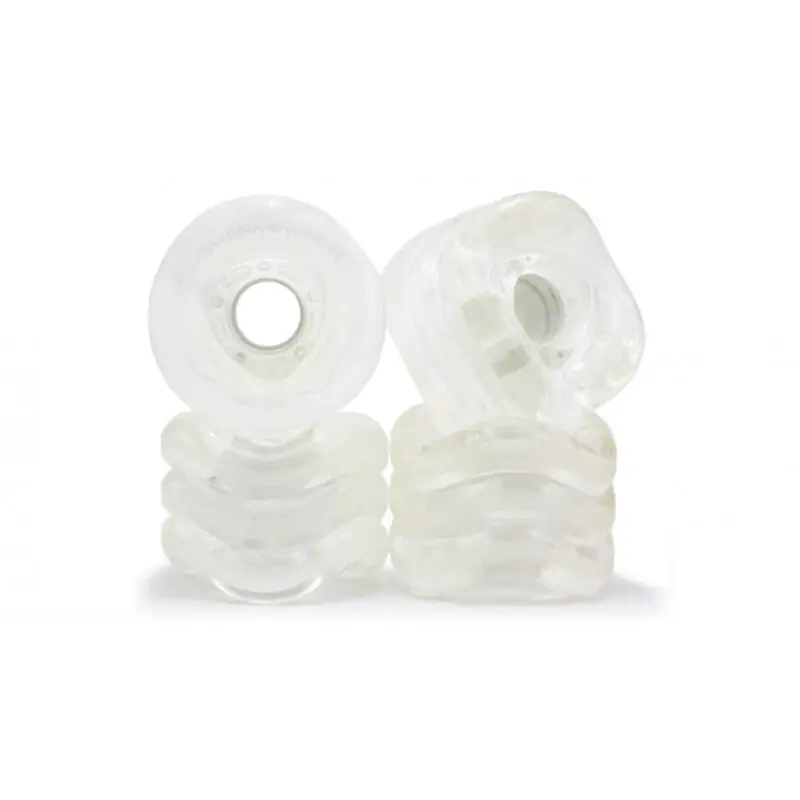 Direkt Vom Hersteller Shark Wheels DNA ROLL (4er Set) 72mm/ 78a Clear/White Core