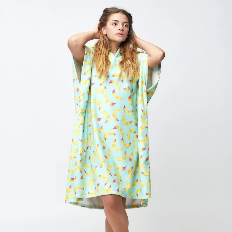 After Poncho Banana Stains Sky Blue Wochenendangebot