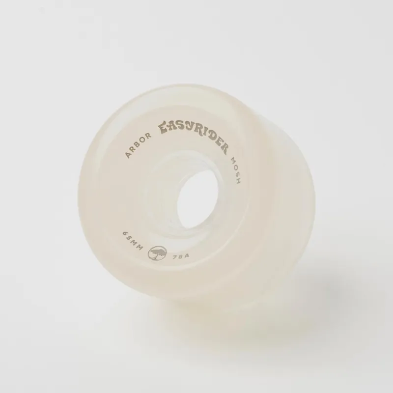 Arbor Easyrider Wheels Mosh (4er Set) 65mm/78a Ghost White Beliebt