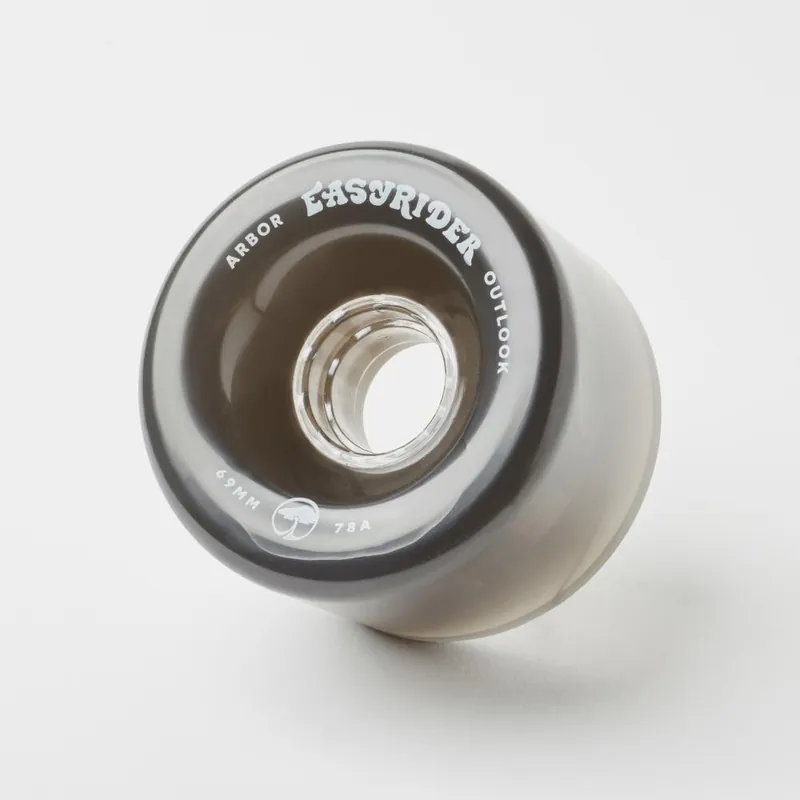 Neuheit Arbor Easyrider Wheels Outlook (4er Set) 69mm/78a Ghost Black