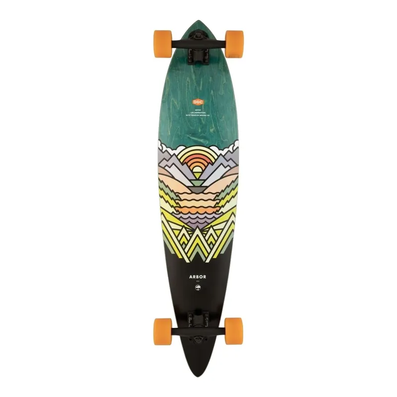 Sofort Bestellen Arbor Performance Artist Fish 37" Complete Longboard Komplettboard