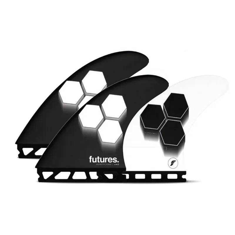 Bestseller FUTURES Thruster Fin Set AM2 Al Merrick Honeycomb